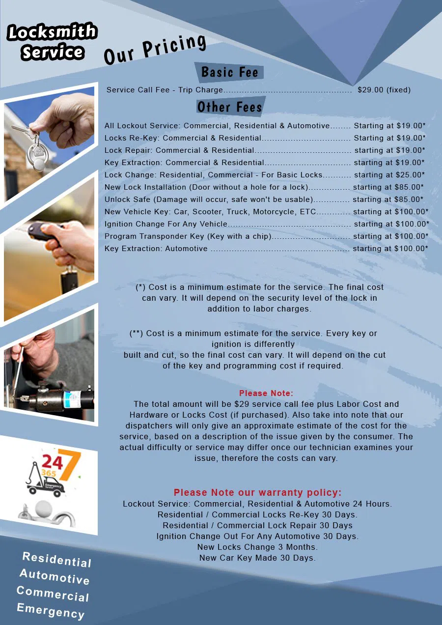 Euless Locksmith Store Euless, TX 972-810-6770 - Pricelist-12